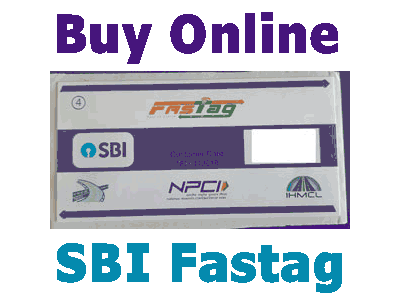 sbi fastag online process
